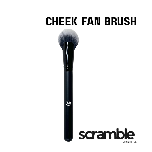 Cheek Fan Brush, Zalentia